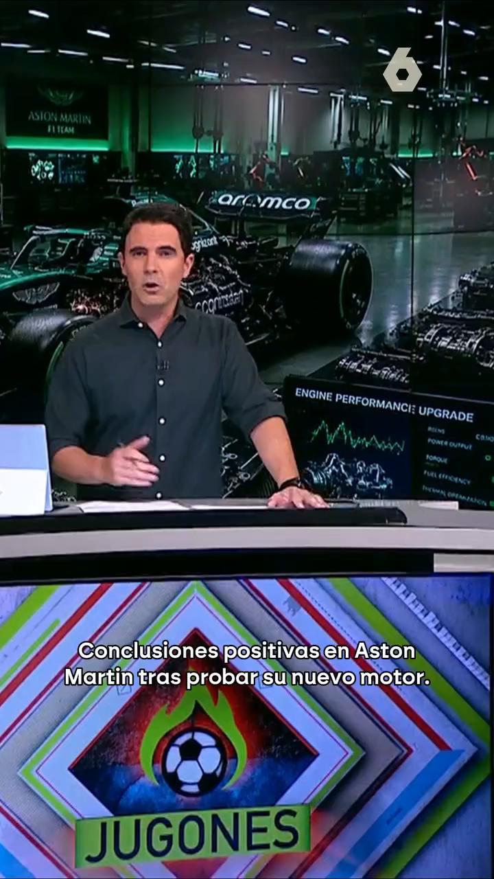 🏎‍ Optimismo total en Aston Martin tras probar su nueva unidad de potencia, que elimina los problemas de vibraciones y les proporciona hasta medio segundo por vuelta.