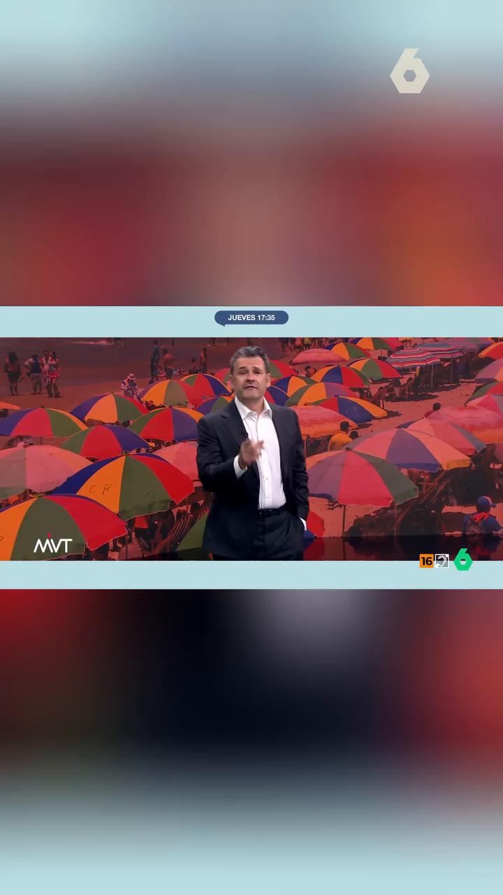 💬 Iñaki López denuncia la privatización de los espacios costeros por parte de empresarios que los copan de hamacas y sombrillas de pago, dejando cada vez menos espacio para los bañistas que no quieren pasar por caja.
