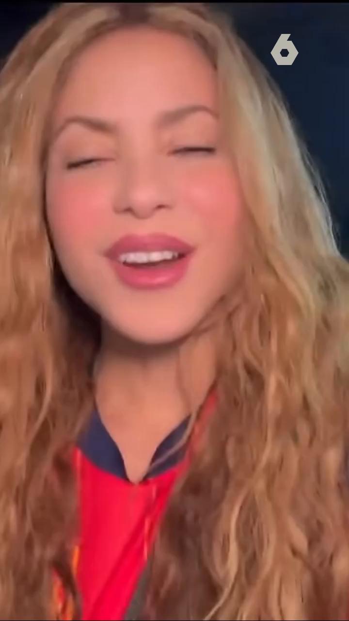 🗣️ Shakira se une a la fiesta de España con un mensaje para los campeones del mundo: 