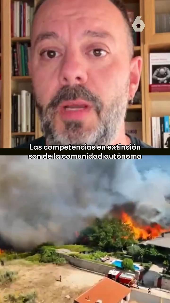 💬 Antonio Maestre señala que las competencias en materia de extinción de incendios es de las comunidades autónomas y que la política de la Comunidad de Madrid, de reducir los servicios públicos pone en peligro a los ciudadanos.