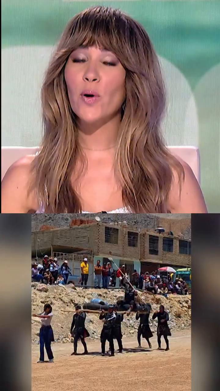 En algún lugar del Perú, han hecho un desfile marino… ¡sin agua!