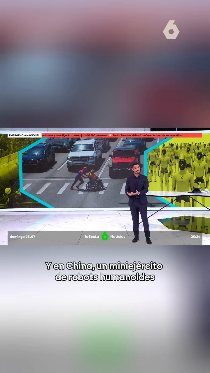 🤖 China presenta un miniejército de robots humanoides capaz de completar, de momento, 64 horas sin parar de trabajar.
