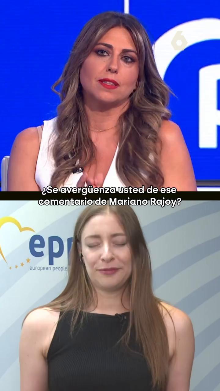 Ester Muñoz (PP), en Al Rojo Vivo, sobre la columna de Mariano Rajoy: 