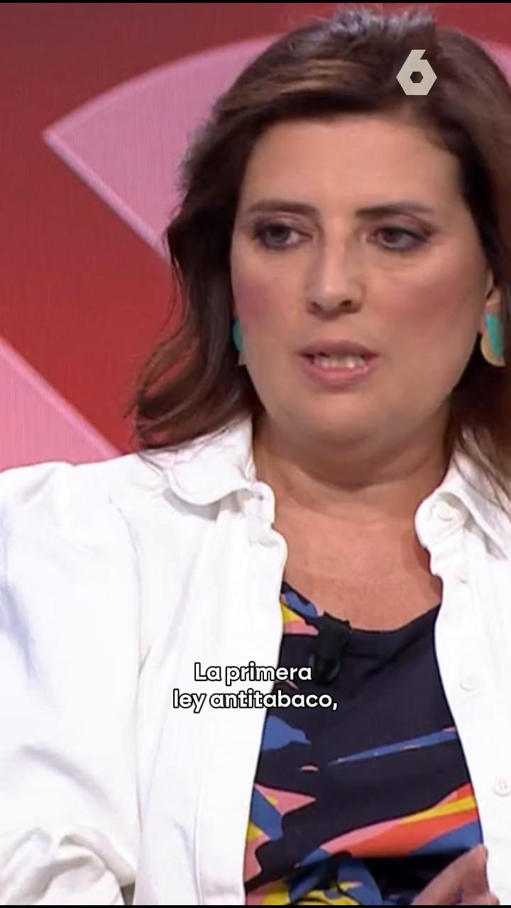 🗣️Belén Carreño, sobre la ley antitabaco: 