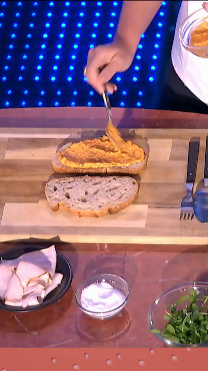 Una chef - @verogomez- viene a vernos y nos prepara un bocadillo de pavo asado ideal para playa-montaña-piscina👌