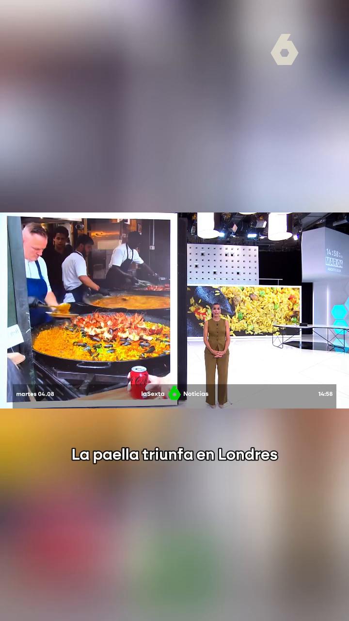 👀 Así es la 'Bomba paella' de Londres que cuesta 28 euros la ración y escandaliza a los valencianos.