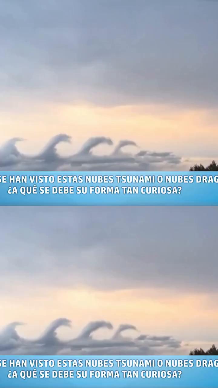 Las nubes dragón: un fenómeno sorprendente explicado por @fco_cacho☝️
