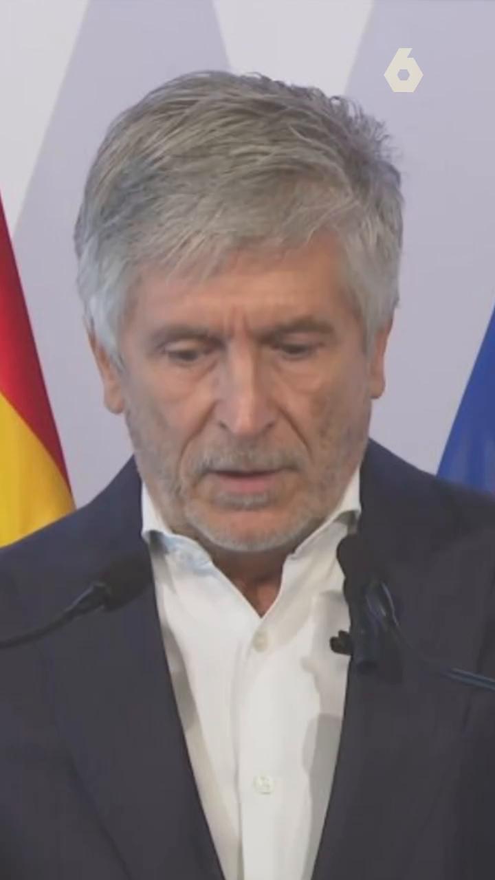 Marlaska vuelve a señalar a las mafias como responsables de la crisis en Ceuta.