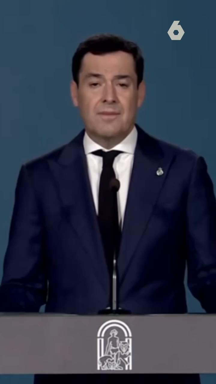 El presidente de la Junta de Andalucía, Juanma Moreno, ha reclamado ante el accidente de tren 