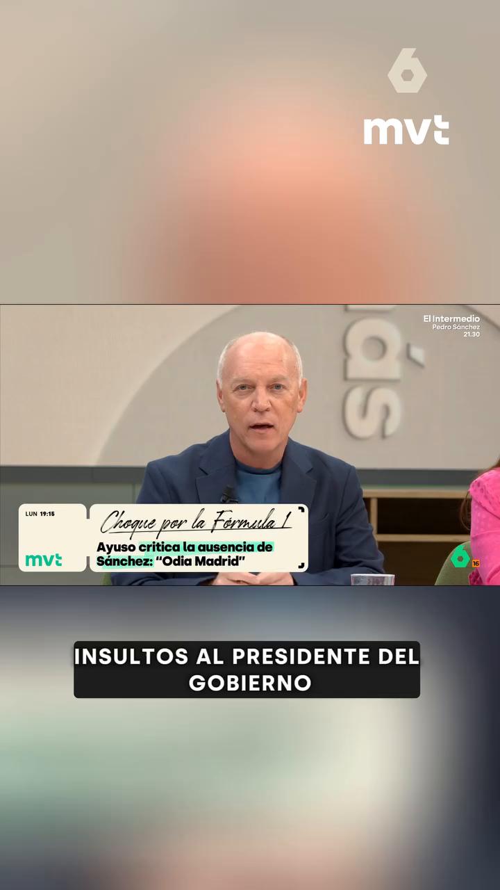 👉 El Gran Premio de España de Fórmula 1, celebrado este pasado fin de semana en Madrid, ha sido el mayor escaparate para el cántico que se viene repitiendo en prácticamente cada evento masivo en nuestro país en los últimos meses: los insultos multitudinarios al presidente del Gobierno. #PedroSánchez #Madring #F1
