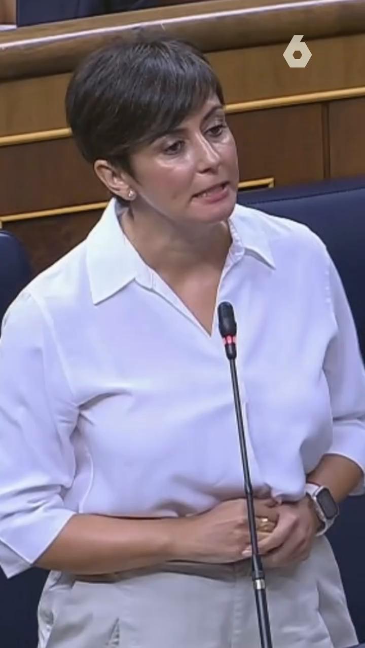 La ministra de Vivienda, Isabel Rodríguez, carga contra el Partido Popular y Ayuso por el desahucio de Maricarmen.