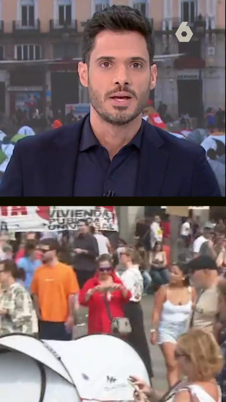 📺 Así ha sido el Especial de laSexta por la manifestación y acampada en Sol por la vivienda tras el desahucio de Maricarmen.
