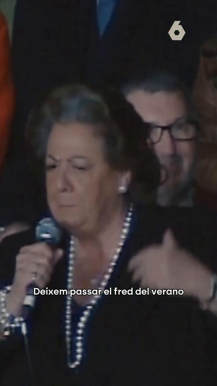 🗣️ El discurso de Rita Barberá que dio la vuelta al mundo y que supuso el principio del fin de su alcaldía en Valencia.