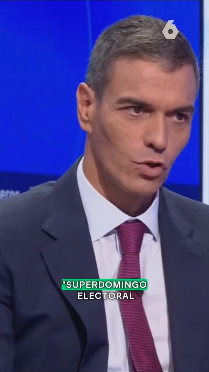 🗣️ Sánchez niega que se vaya a producir un 