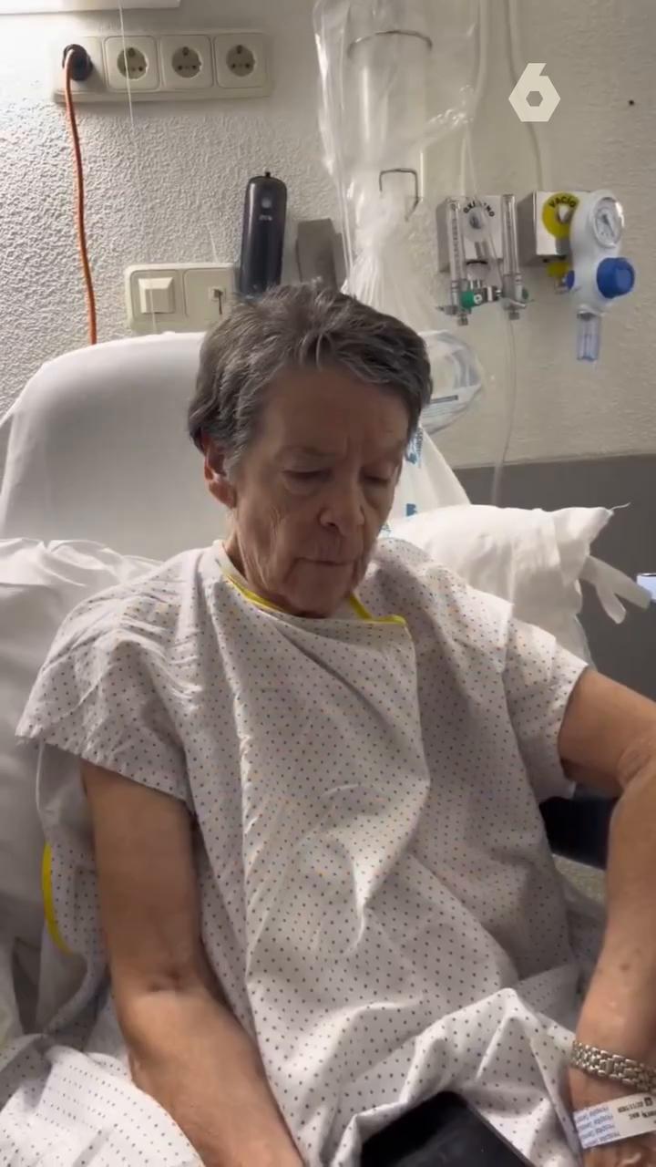 Maricarmen se ha dirigido a la sociedad española desde el hospital Gregorio Marañón, donde está ingresada desde que fue sacada de su vivienda por la Policía.