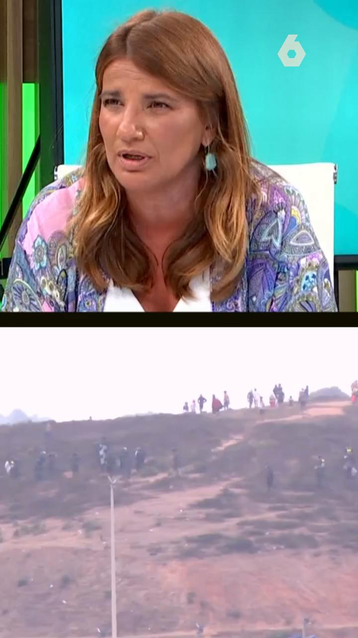 💬 María Claver cree que la entrada masiva de migrantes a Ceuta es un plan que le ha funcionado a Marruecos porque, según argumenta, el Gobierno ha aislado internacionalmente a España.