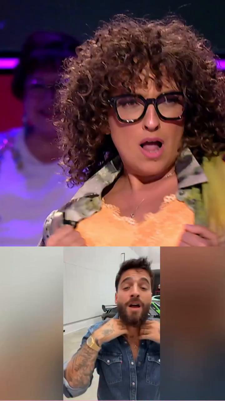 @virginiariezu intenta bailar al estilo Maluma y provoca un tsunami en plató.