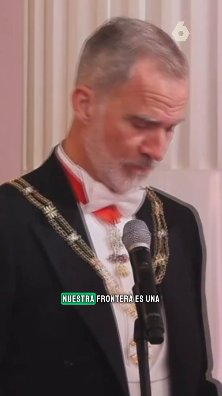 🗣️ Felipe VI pide solidaridad ante las amenazas en las fronteras de la Unión Europea porque 