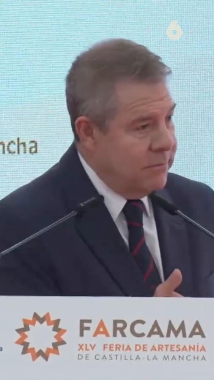 🗣️ Emiliano García Page se dirige a Puigdemont, 