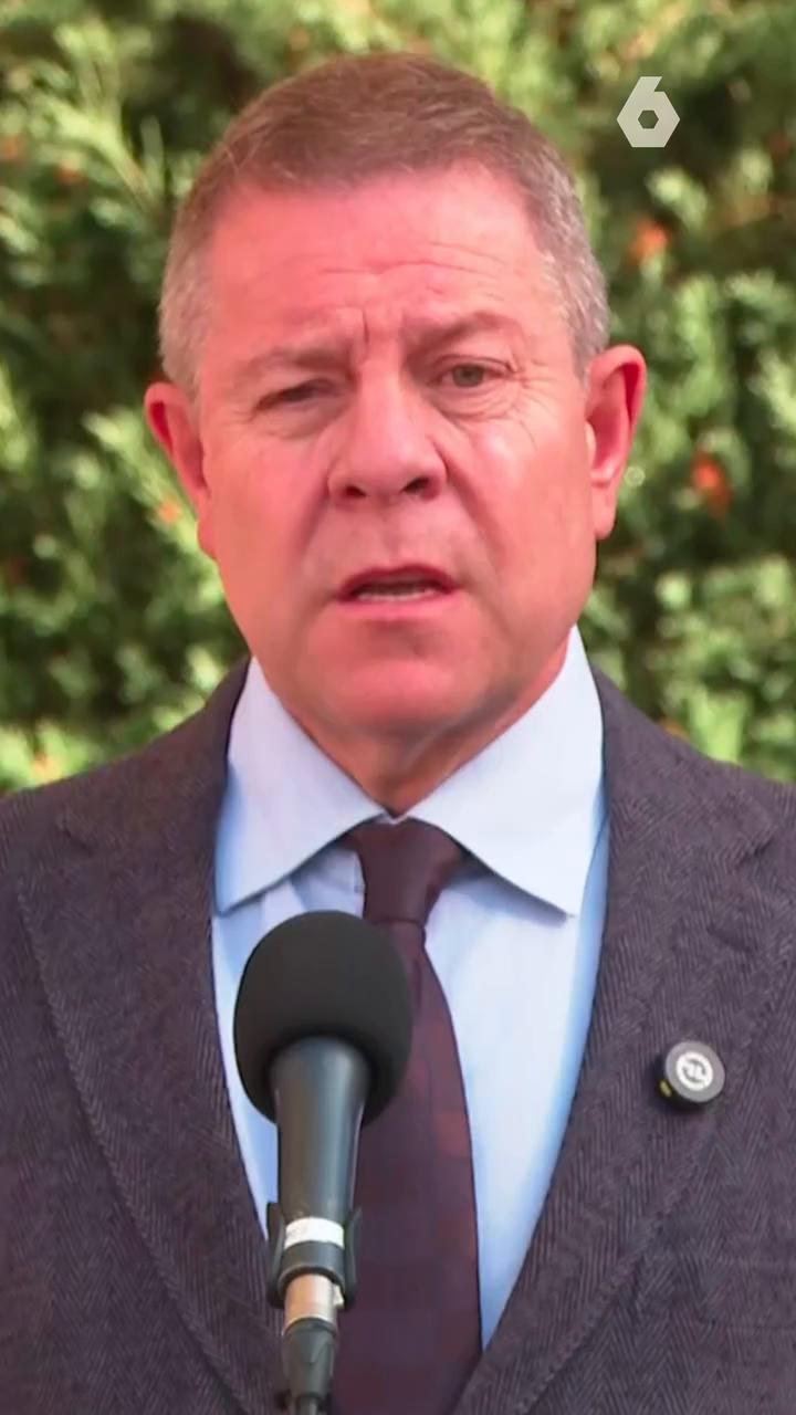 Emiliano García-Page, presidente de Castilla-La Mancha, ha hablado ante los medios por el accidente ferroviario de Urda.