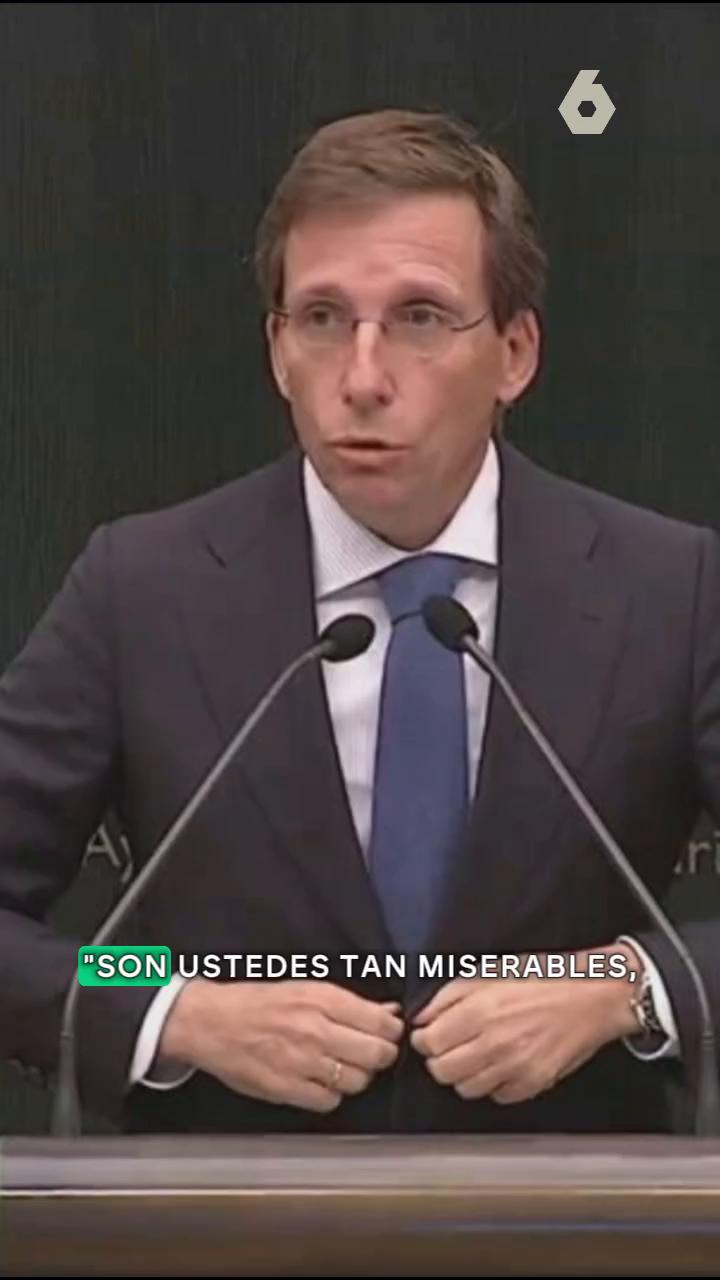 🗣️ Almeida acusa a la izquierda 