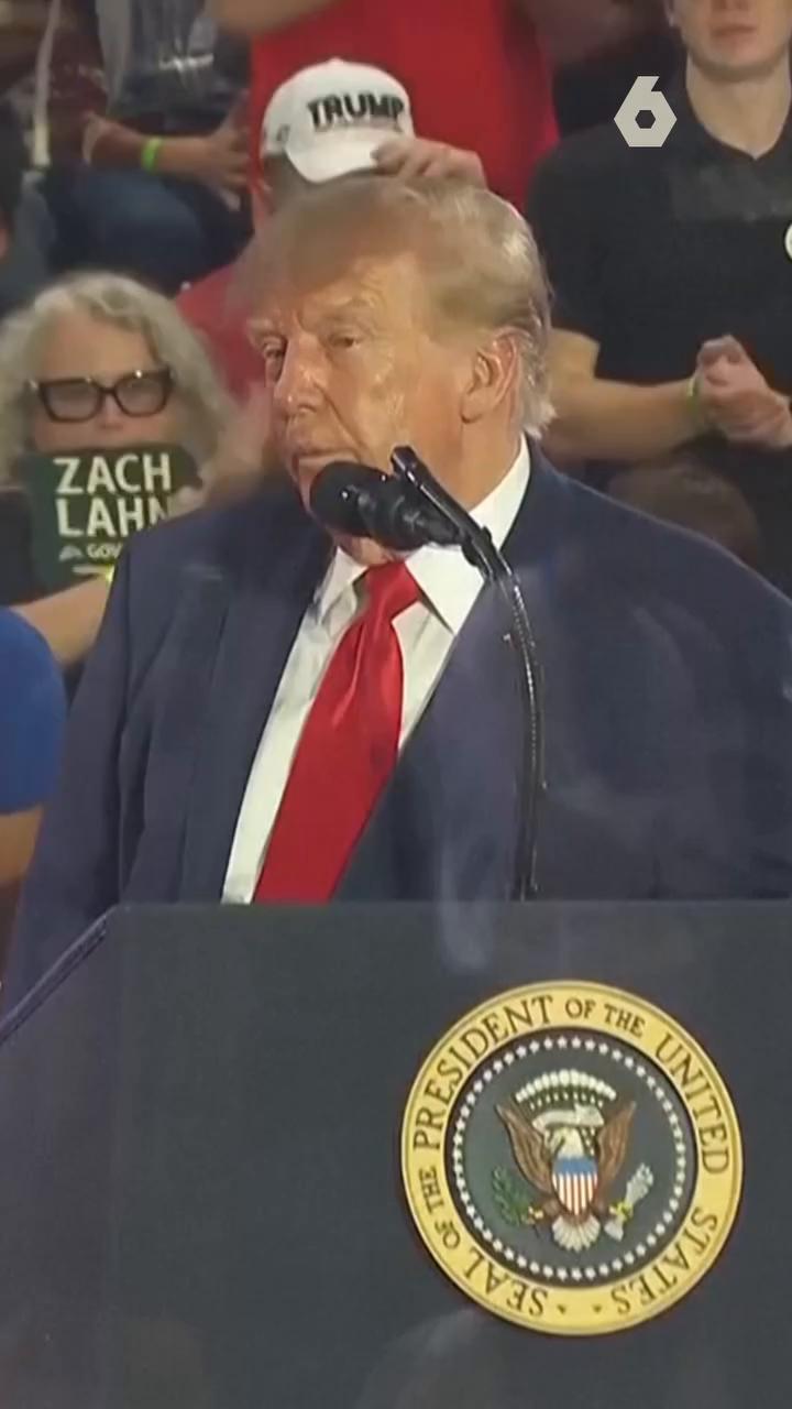 Trump arremetió este jueves contra LeBron James por lo que consideró un comportamiento irrespetuoso del jugador durante la interpretación del himno nacional de Estados Unidos en el partido del martes disputado en la cancha de los New York Knicks.
