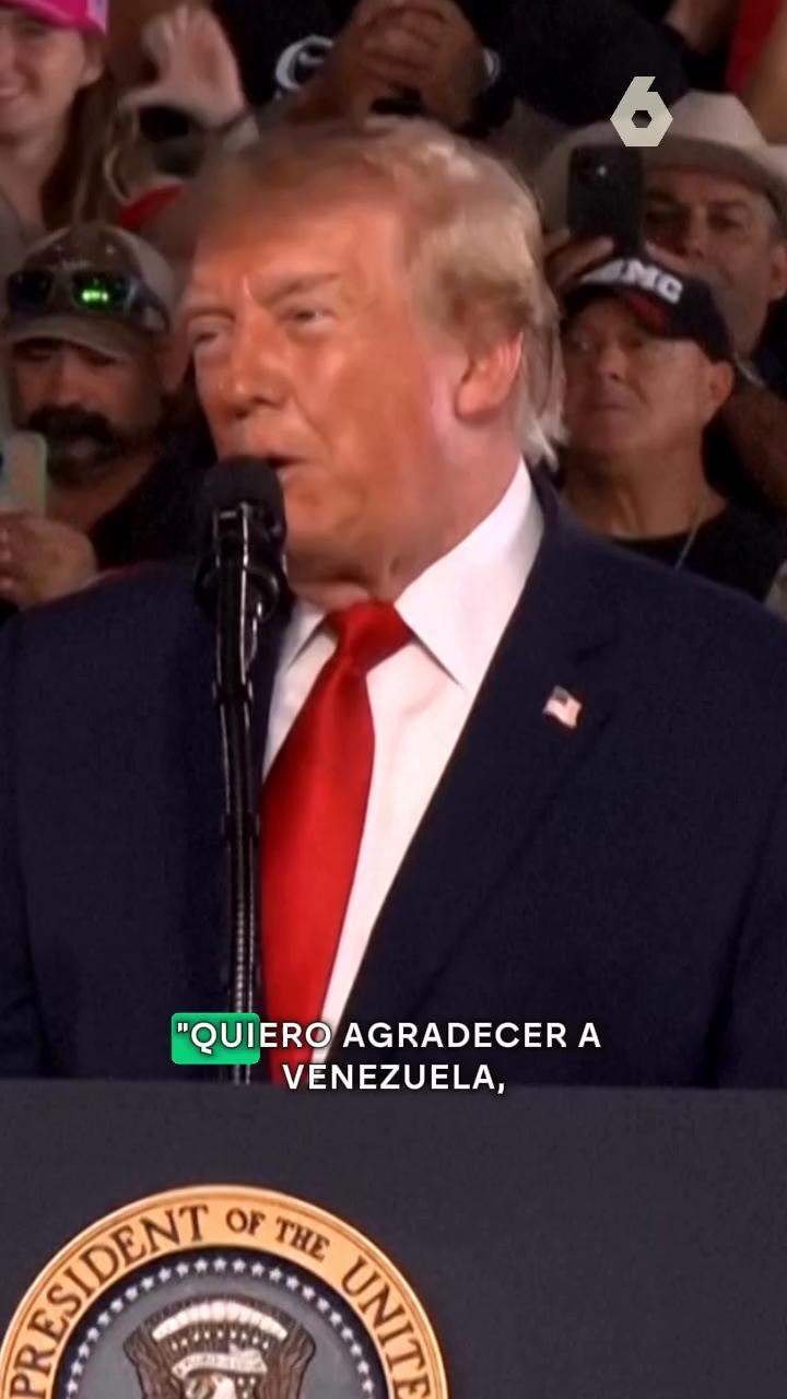 🗣️🇺🇲 Trump sugiere convertir a Venezuela en el estado número 51 de Estados Unidos: 