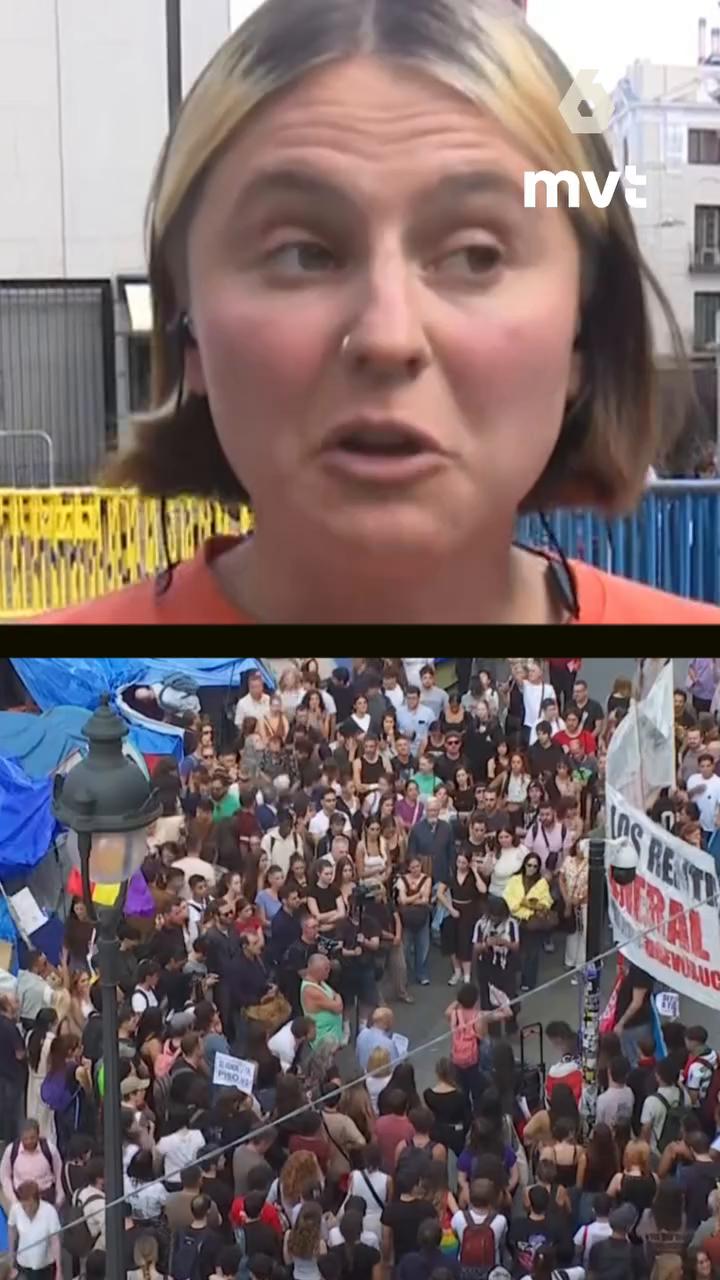 Valeria Racu, portavoz del Sindicato de Inquilinos e Inquilinas, llama a la huelga general: 
