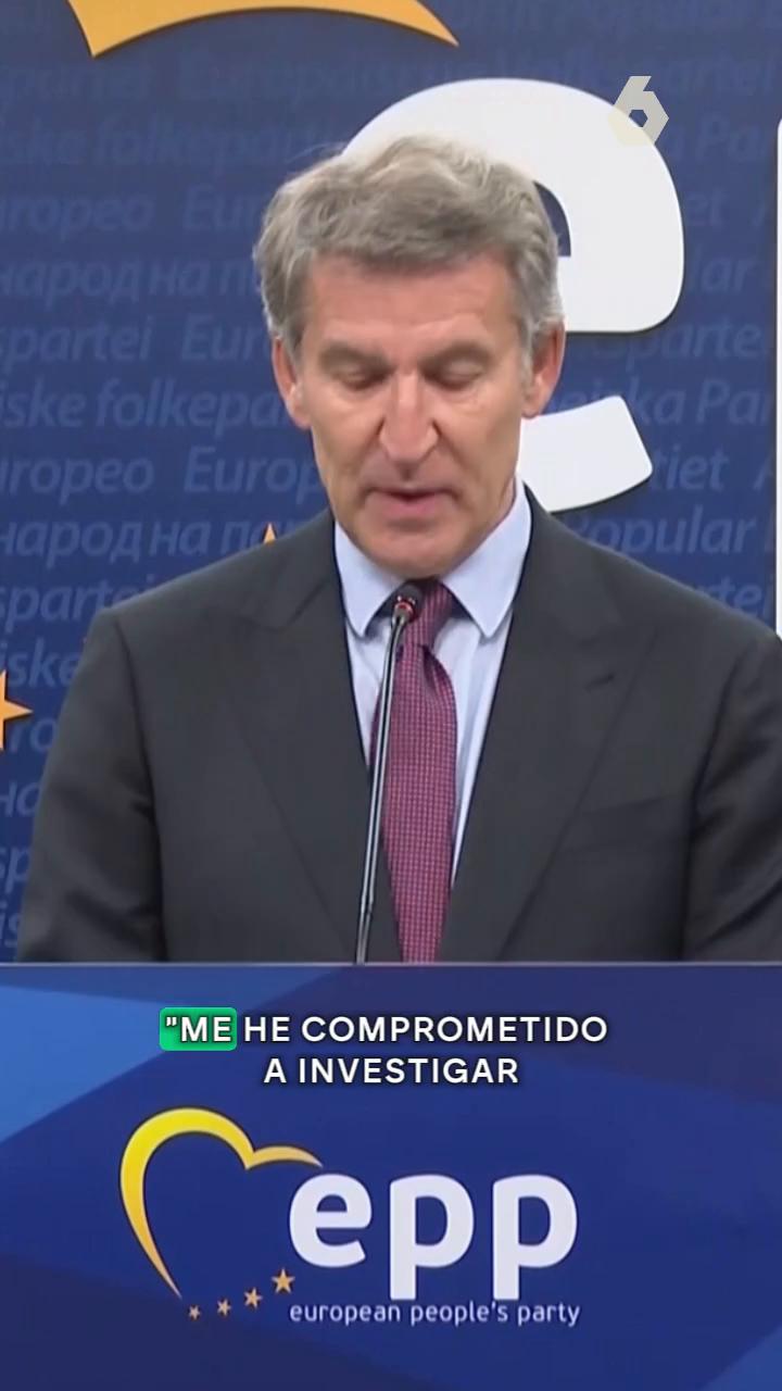 🗣️ Feijóo promete una investigación sobre la 