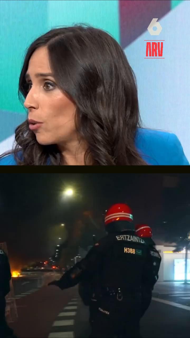 🗣️ Pilar Velasco, sobre las declaraciones de los políticos sobre los altercados en Bilbao y Barcelona: 