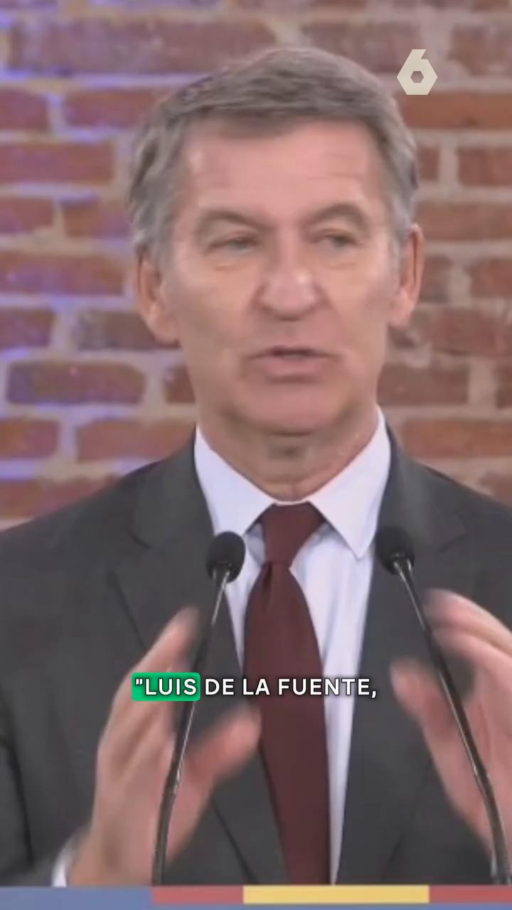 🗣️ Feijóo se compara con Luis de la Fuente: 