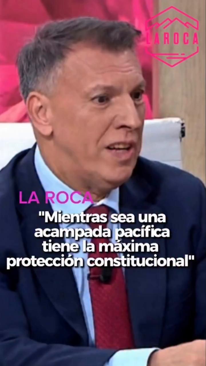 El magistrado @joaquimboschgrau sostiene que la acampada como forma de protesta por la crisis de la vivienda 