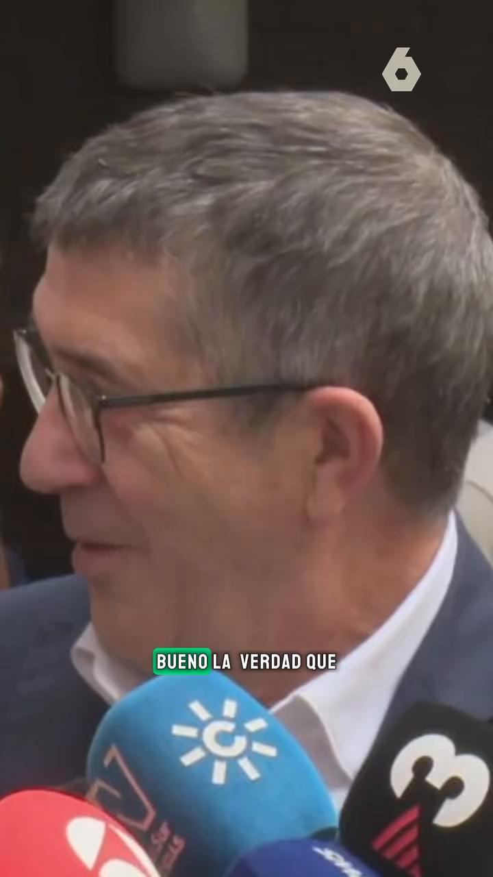 🗣️ Patxi López ha asegurado que las declaraciones de la presidenta de la Comunidad de Madrid, Isabel Díaz Ayuso, 