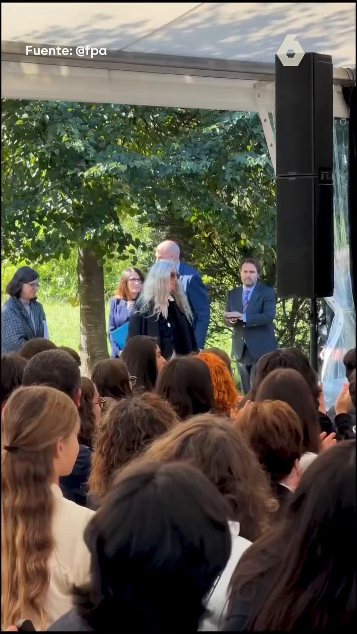 El mensaje de Patti Smith en su charla con los estudiantes de Asturias: 