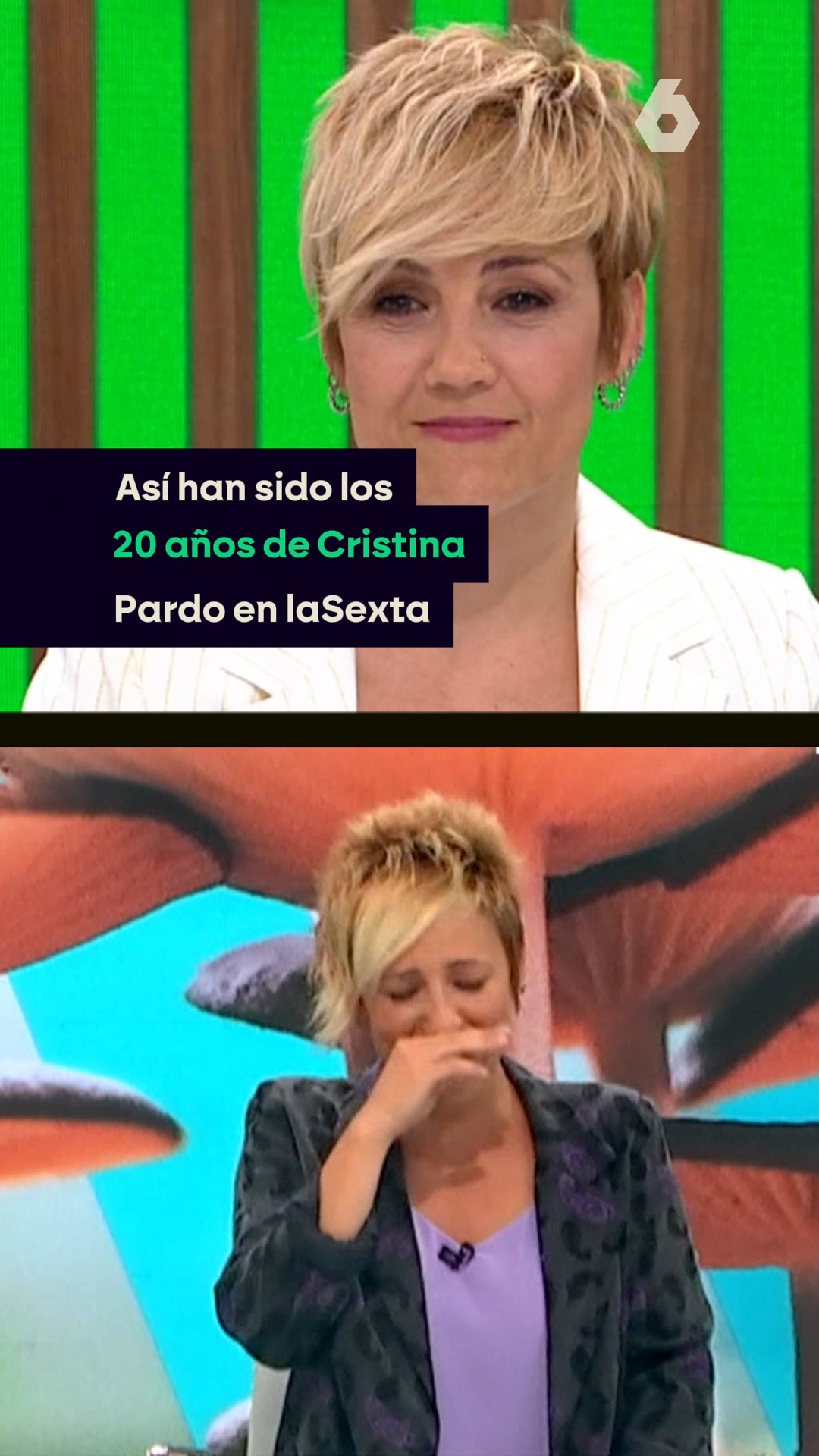 📺 El equipo de Más Vale Tarde ha querido homenajear a Cristina Pardo en su último programa en laSexta con una recopilación de los mejores momentos de la periodista y presentadora durante sus 20 años en la cadena.