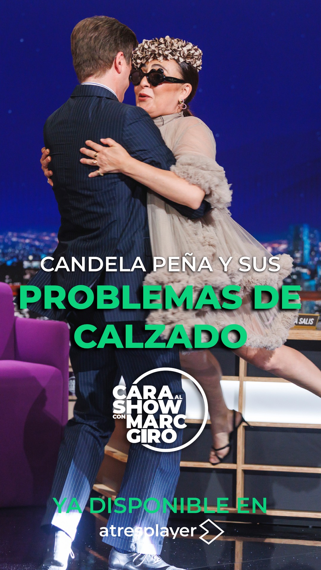 👠 A Candela Peña le subió una talla de pie tras dar a luz...