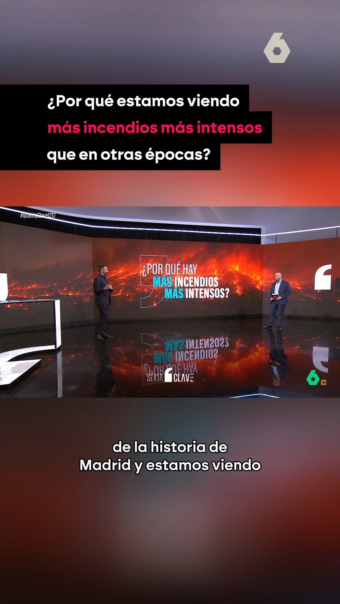 🪾 Los incendios que estamos viviendo en los últimos años son más intensos de los que acostumbrábamos a ver hace unos años por una serie de circunstancias.
