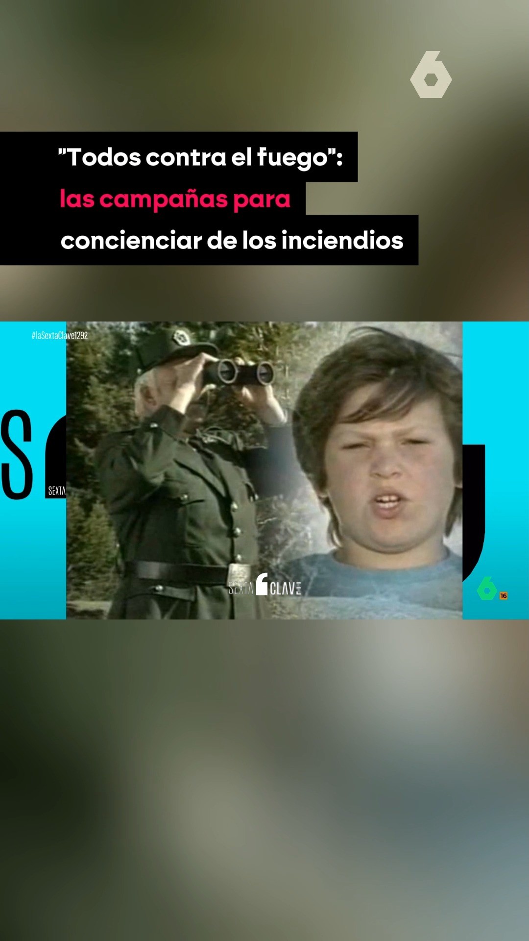 🪾 Joan Manuel Serrat se convirtió en el rostro y la voz del himno contra los incendios a principios de los años 90 en la campaña institucional 'Todos contra el fuego'.