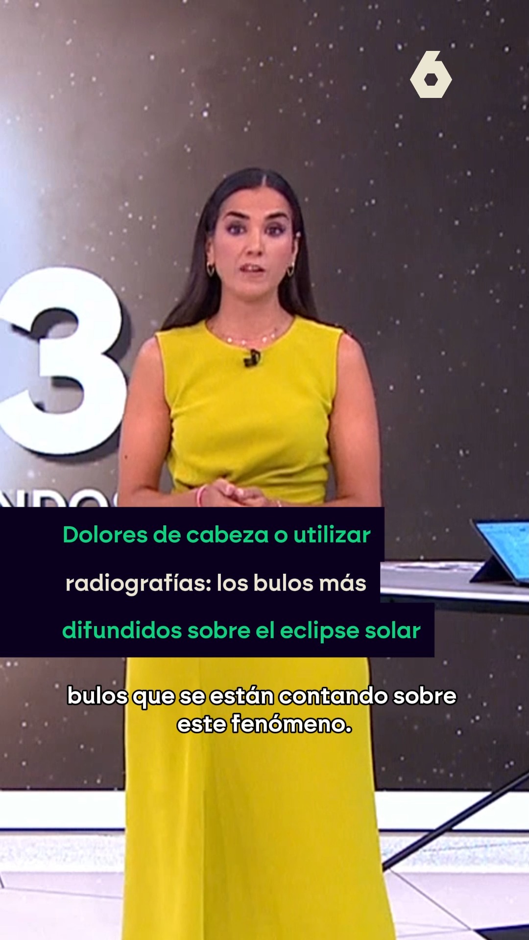 A seis días del eclipse solar, es importante aclarar algunos bulos que se están contando sobre este fenómeno: sobre las gafas protectoras, cómo verlo o que los televisores no se estropean durante el eclipse.