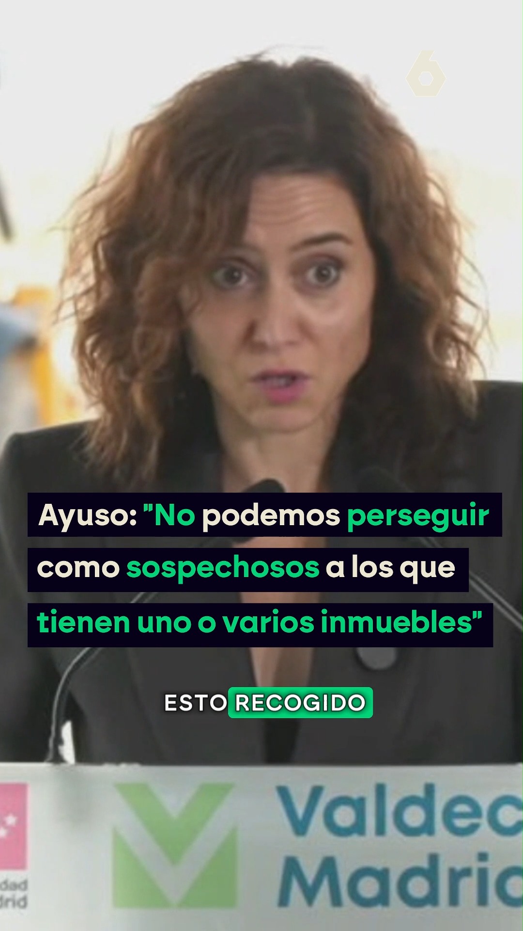 🗣️ Isabel Díaz Ayuso: 