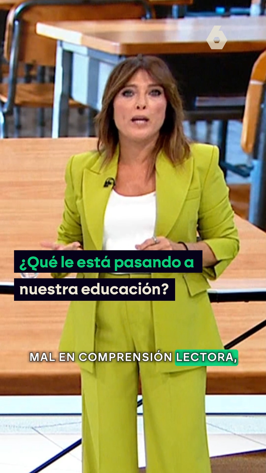 Mal en matemáticas, mal en comprensión lectora, no entendemos lo que leemos, y mal en ciencias.
