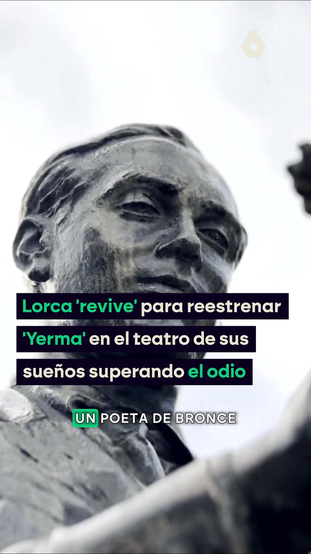 ✒️ La inteligencia artificial nos trae momentáneamente de vuelta a Federico García Lorca en el reestreno de su obra 'Yerma' 80 años después.