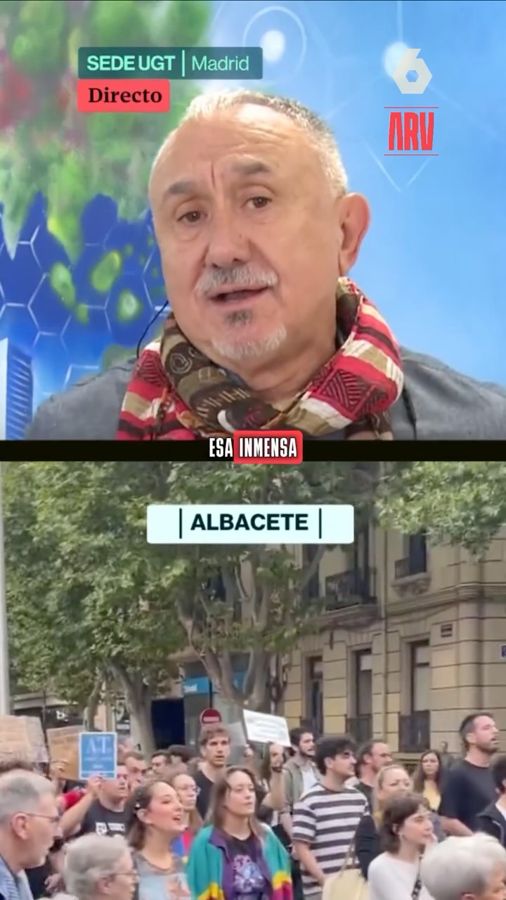 🗣️ Pepe Álvarez (UGT): 