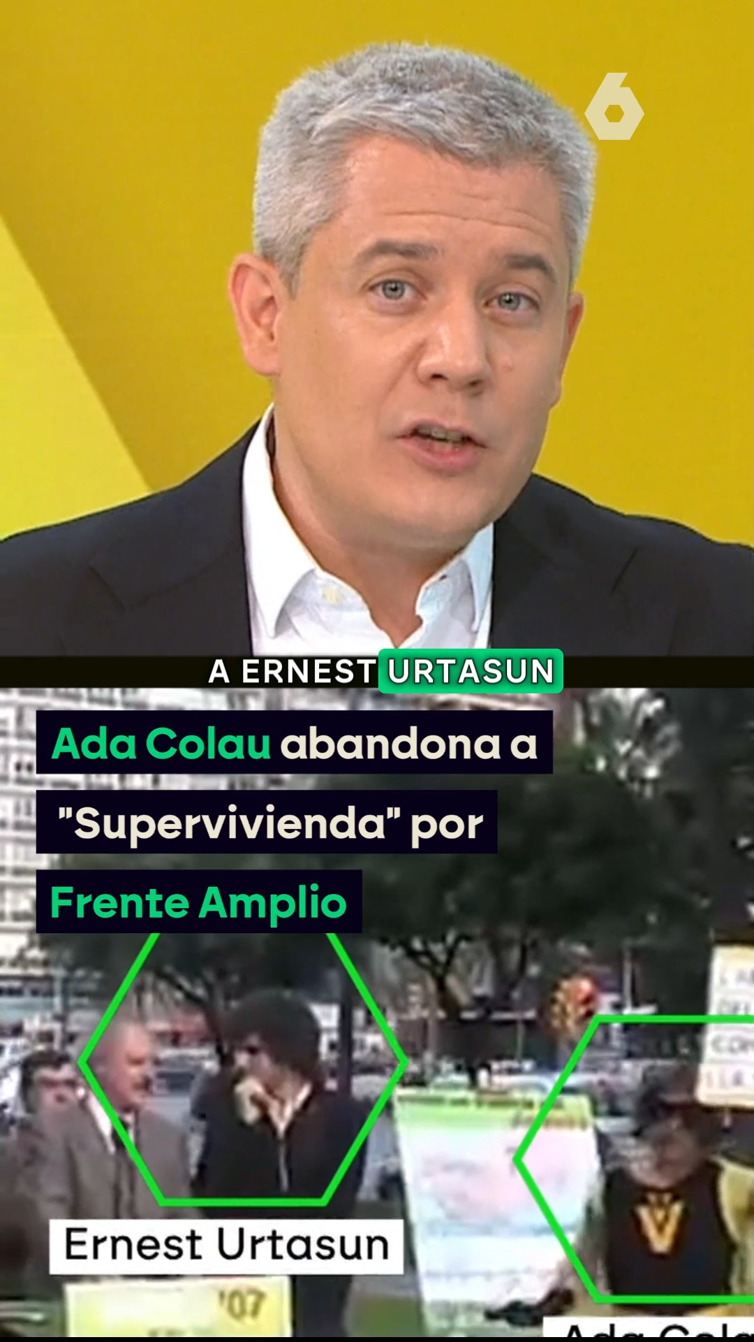 🔴 Ada Colau abandona el disfraz de 'Supervivienda' 🏠 para formar parte del sistema como candidata de Frente Amplio.