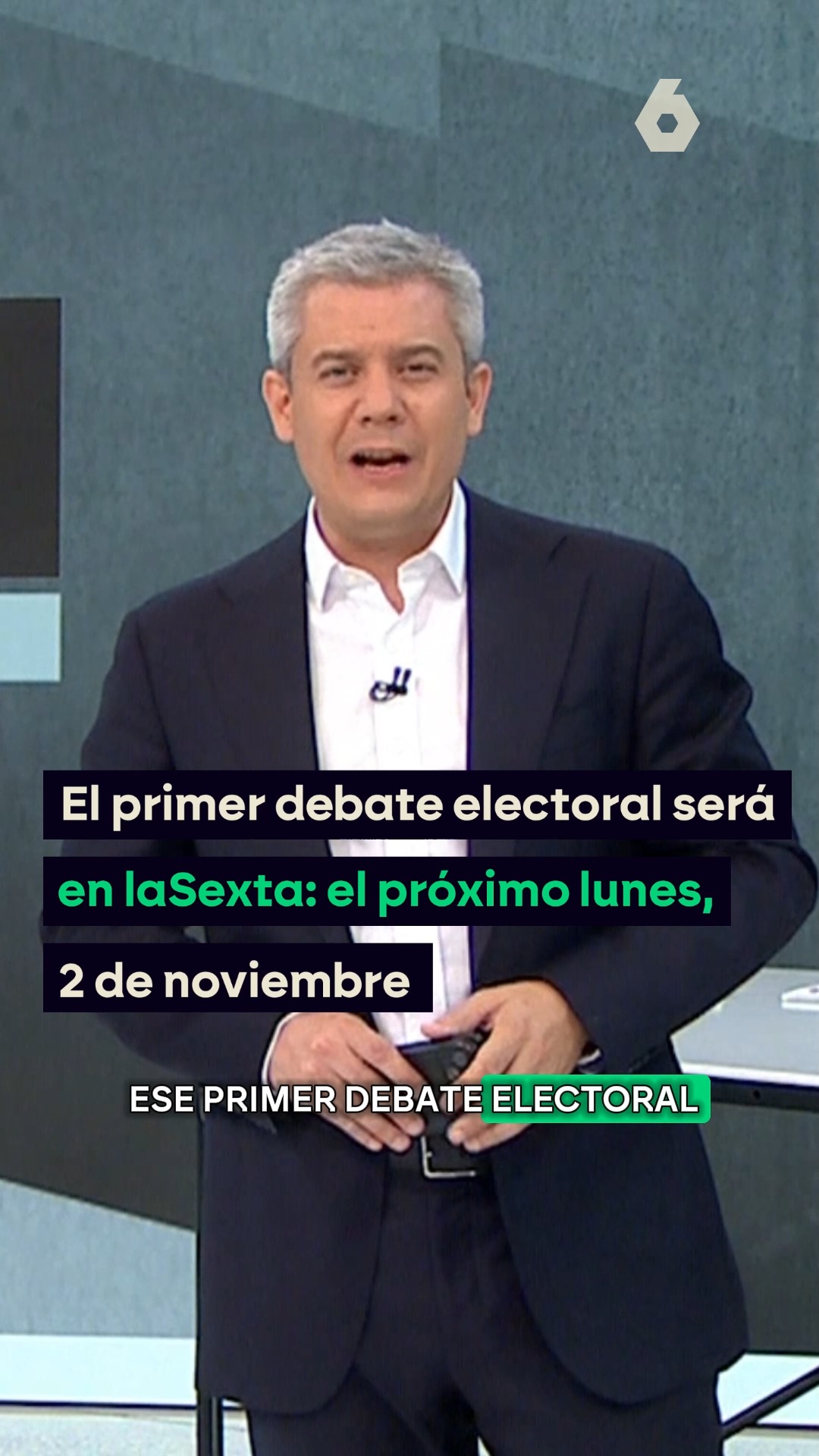 Faltan seis días para el primer debate electoral a cuatro.