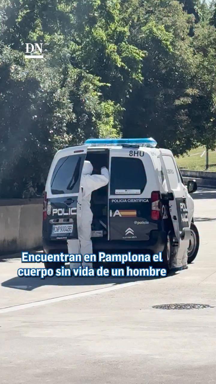 Una mujer encuentra en Pamplona el cadáver de un hombre apuñalado