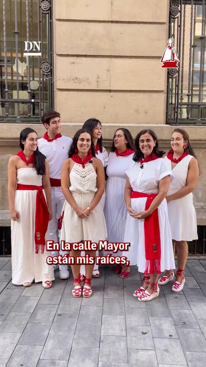 Canto a San Fermín desde los 10 años: la tradición que emociona en familia