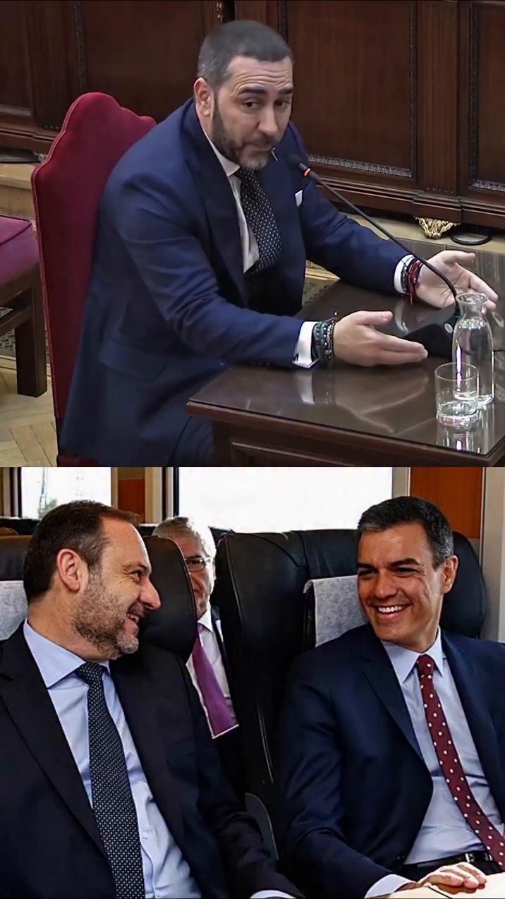 Aldama reconoce que llamaban a Sánchez 