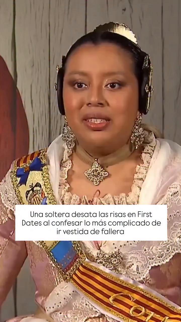 El traje de fallera impide ir al baño sola: 'Necesito ayuda de una persona'