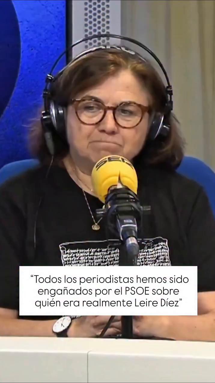 El PSOE nos ha engañado descaradamente sobre quién era Leire Díaz